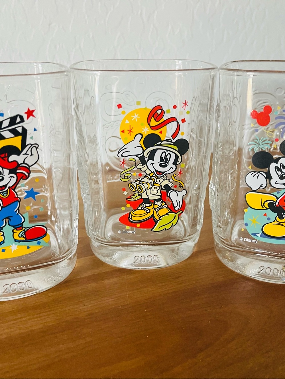 Disney Mickey Mouse Colorful Glasses - Yellow, Red, Black